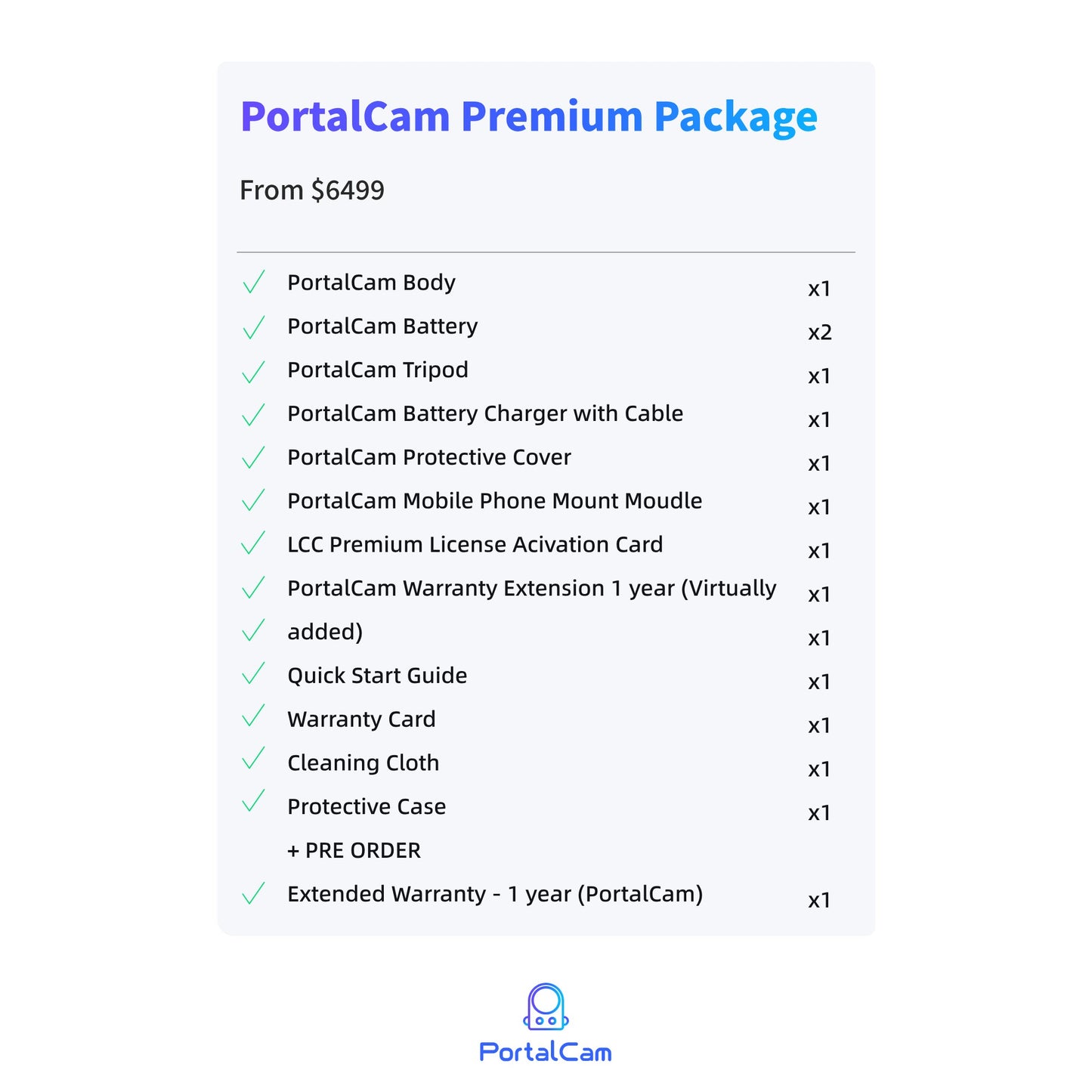 PortalCam Package